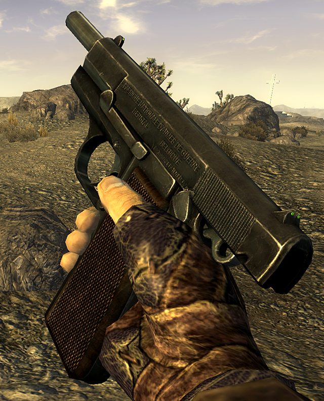 fallout new vegas 9mm pistol mod