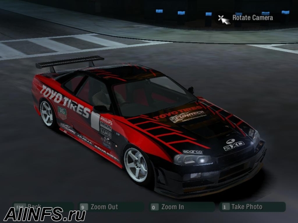 Is there a nissan skyline in need for speed carbon #5